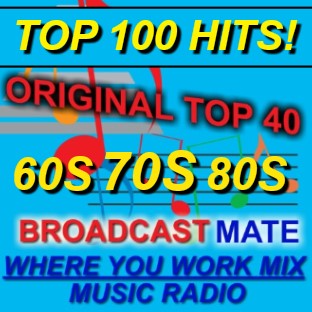 BROADCASTMATE ORIGINAL TOP 40 MUSIC RADIO